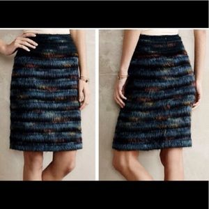 Anthropologie wool skirt